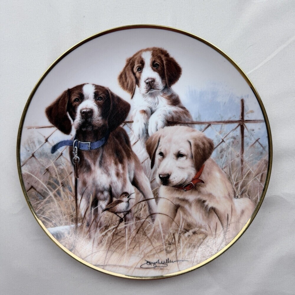 Franklin Mint collector Plates Set Of 4 - Picture 7 of 10